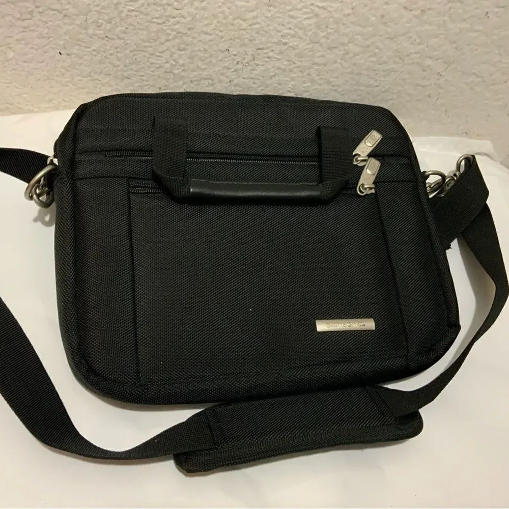 Samsonite Small Crossbody Black Unisex messenger Travel Bag